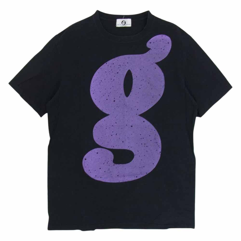 GOODENOUGH グッドイナフ BIG g LOGO グラムg ロゴ 半袖 TEE Tシャツ 復刻 ブラック系 XL【中古】