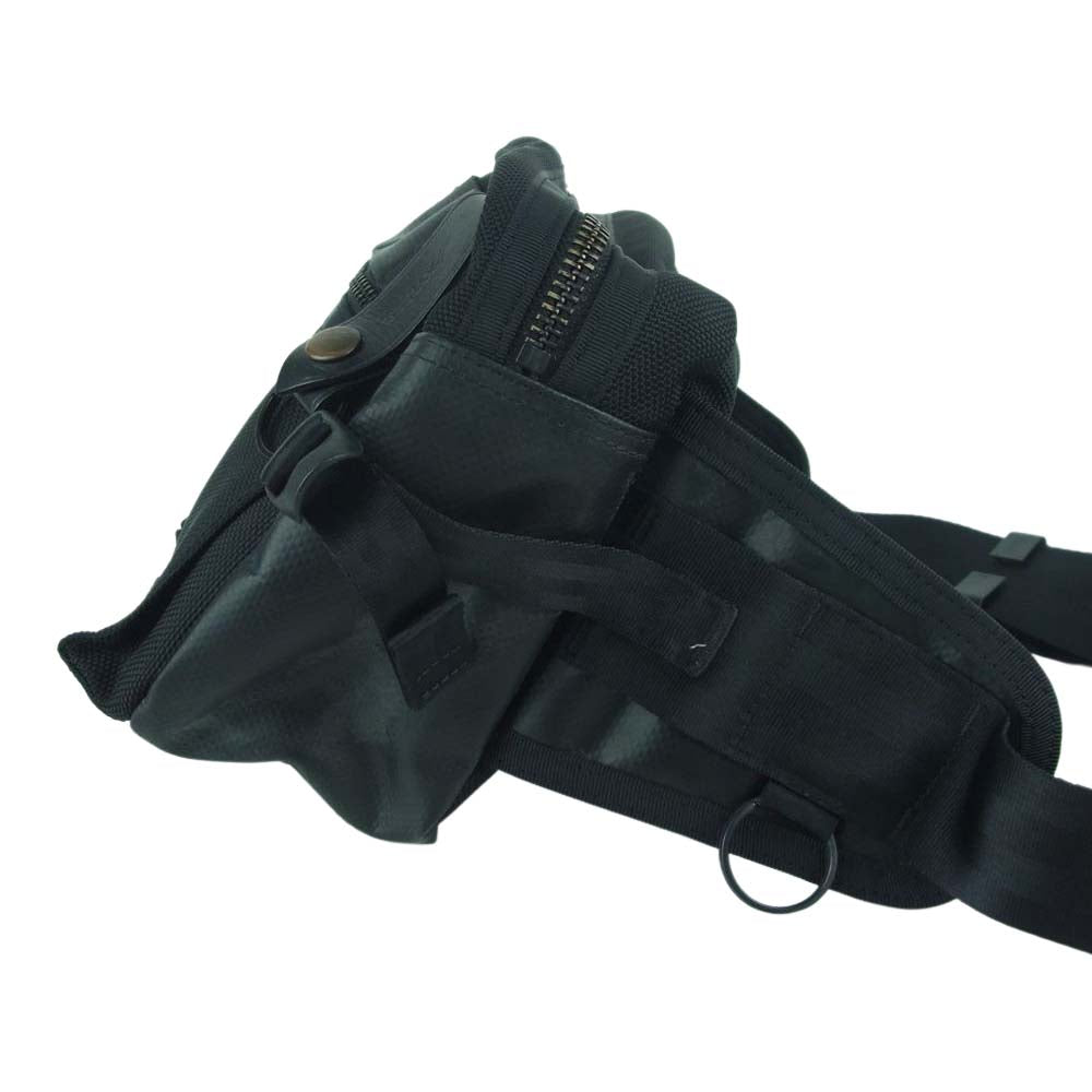 PORTER ポーター 703-07970 HEAT ヒート ショルダー バッグ 日本製 ブラック系【中古】