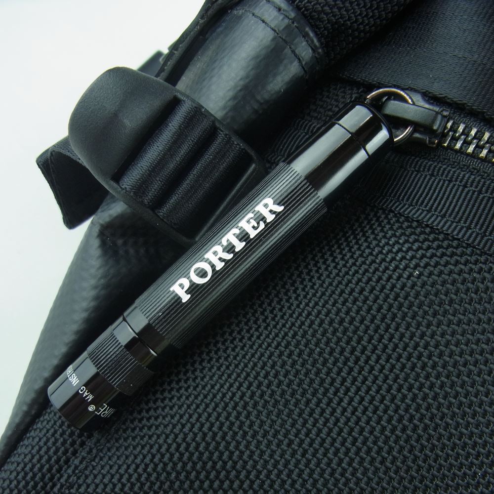 PORTER ポーター 703-07970 HEAT ヒート ショルダー バッグ 日本製 ブラック系【中古】