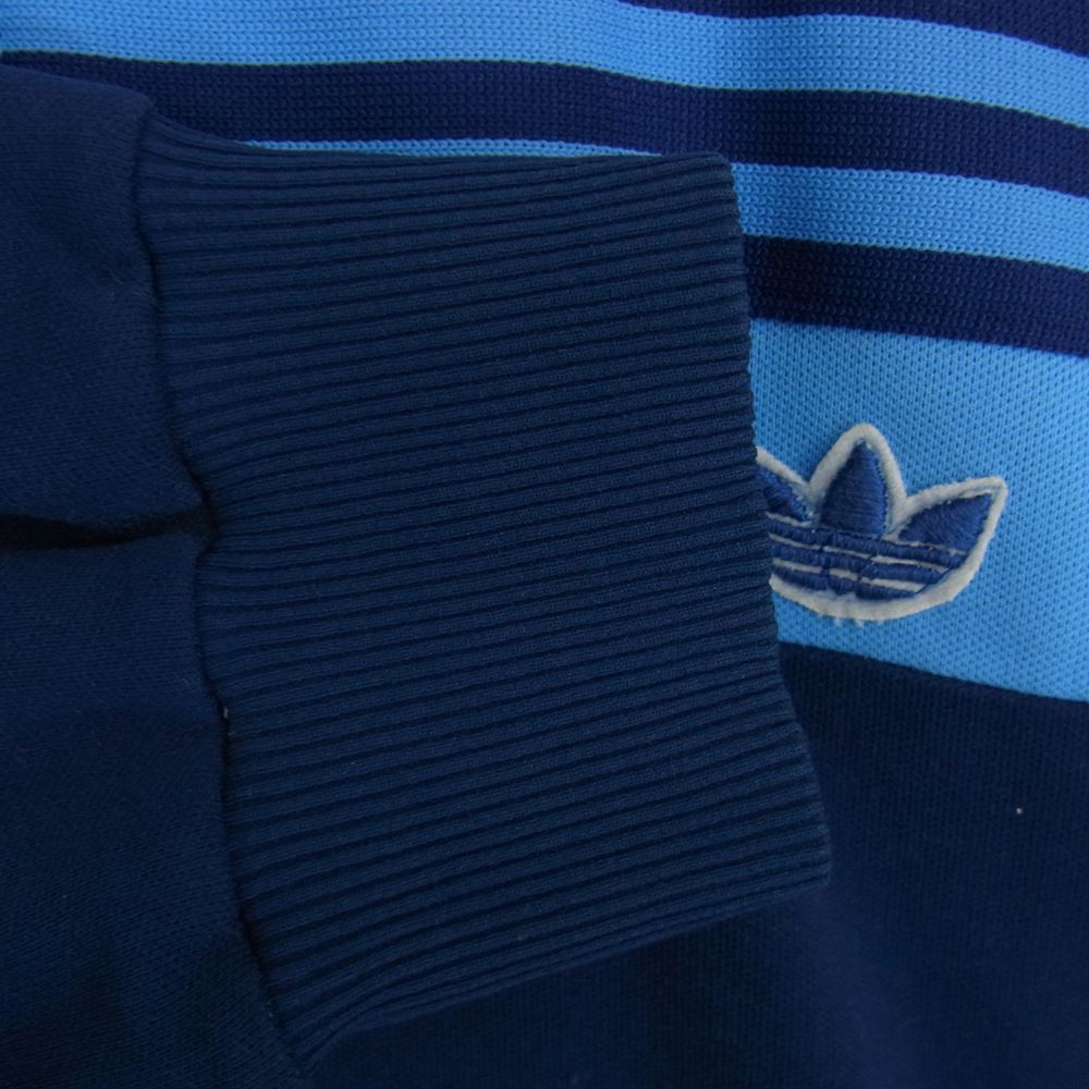 adidas アディダス 70s~80s 西ドイツ製 ヴィンテージ オリジナル トラック ジャケット ブルー系 6【中古】