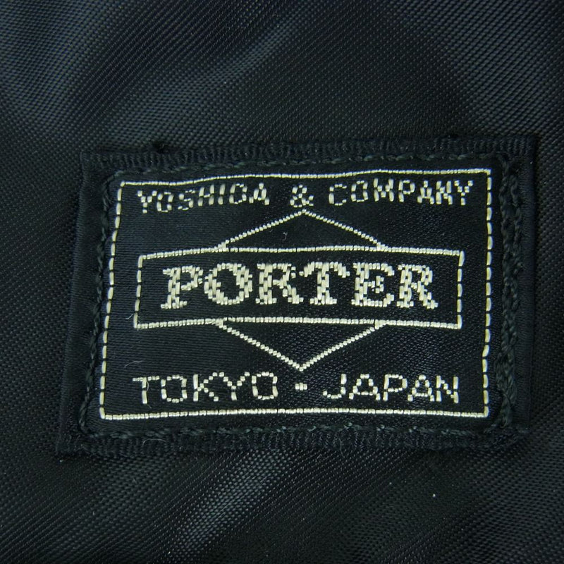 PORTER ポーター 622-79320 TANKER 2WAY SHOULDER BAG タンカー 2WAY ショルダー バッグ ブラック系【中古】