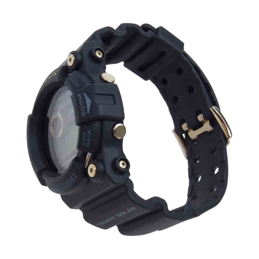 G-SHOCK ジーショック GW-225A-1JF 25周年 FROGMAN フロッグマン ドーンブラック クォーツ 腕時計 ウォッチ ブラック系【美品】【中古】