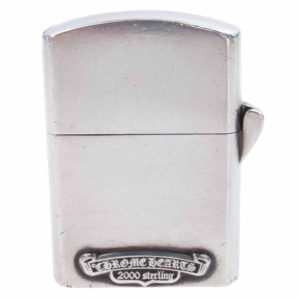 CHROME HEARTS クロムハーツ（原本無） ZIPPO V3 NYC 限定 ジッポ ライター シルバー系【中古】
