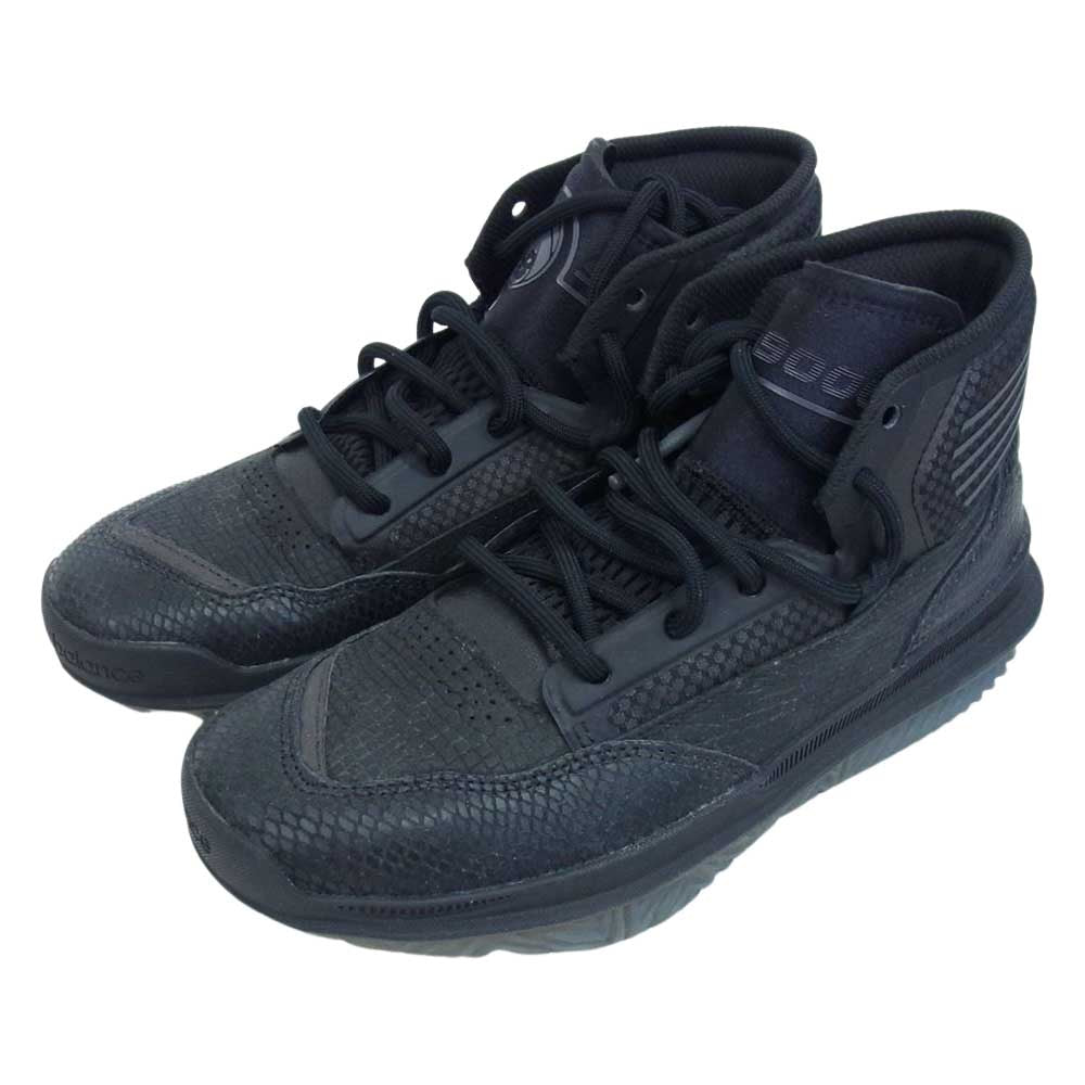 NEW BALANCE ニューバランス BB9000B1 ハイカット スニーカー バスケットボール シューズ ブラック系 25.5cm【美品】【中古】