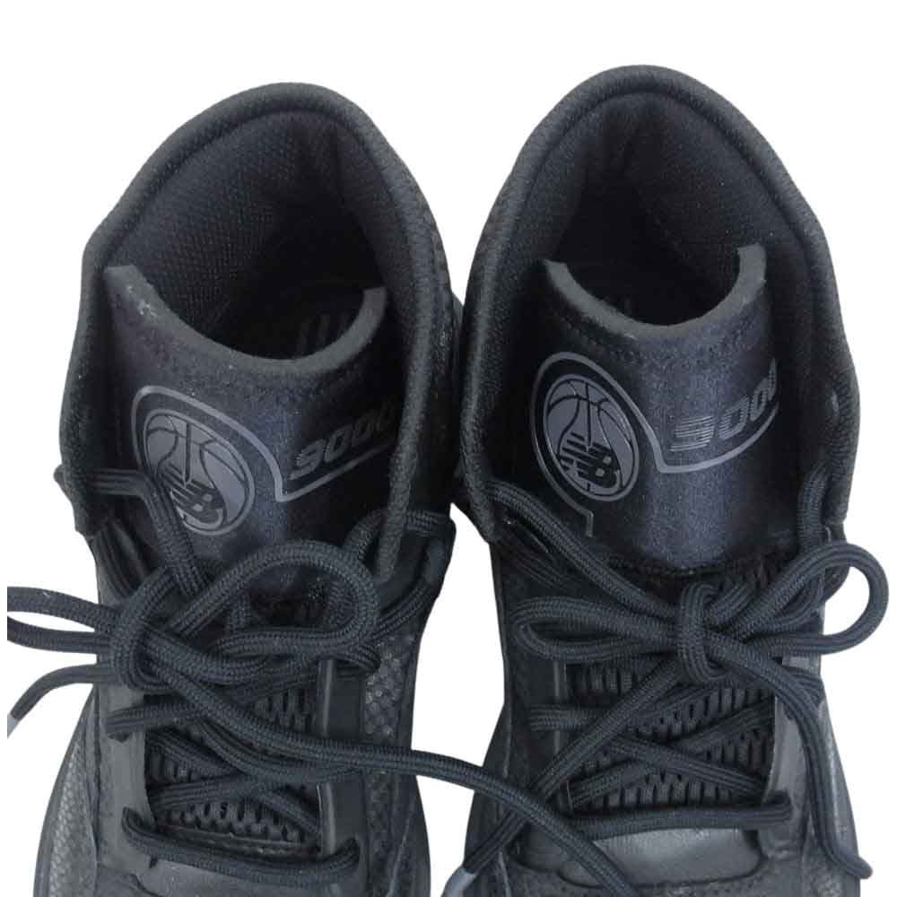 NEW BALANCE ニューバランス BB9000B1 ハイカット スニーカー バスケットボール シューズ ブラック系 25.5cm【美品】【中古】