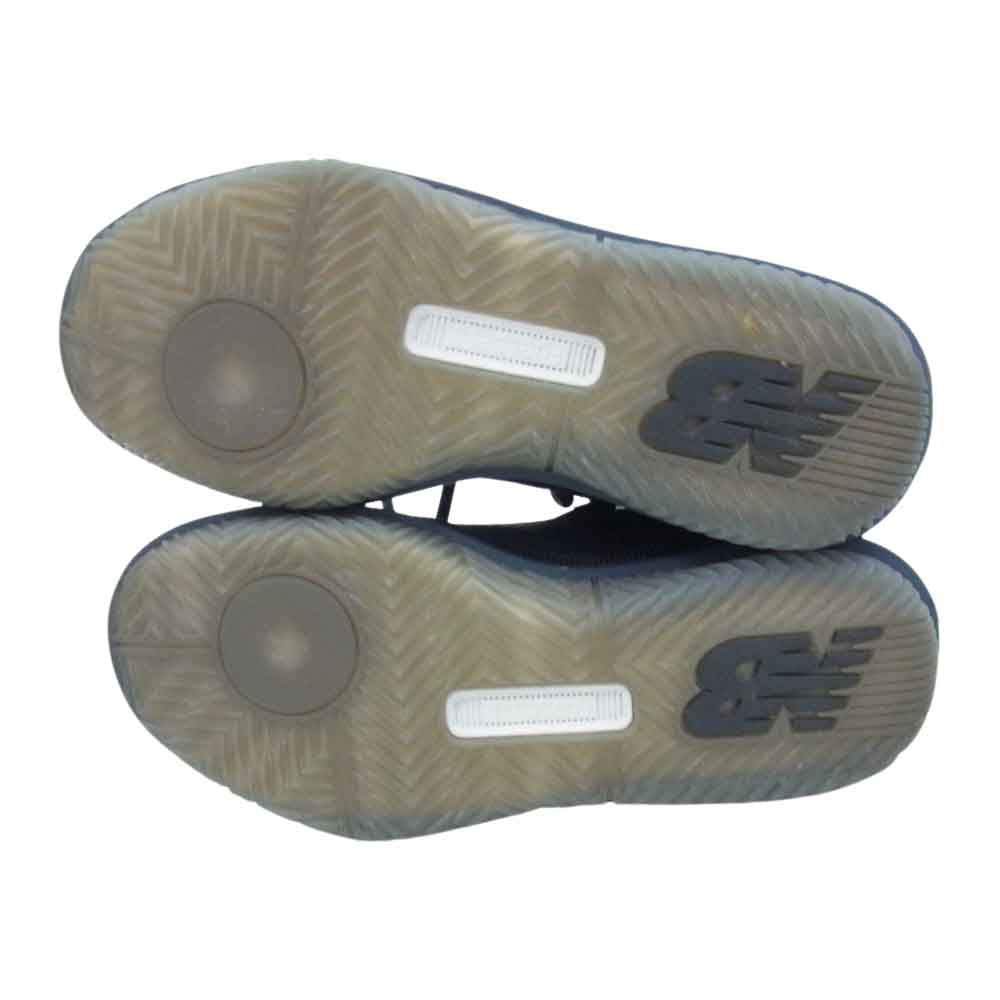 NEW BALANCE ニューバランス BB9000B1 ハイカット スニーカー バスケットボール シューズ ブラック系 25.5cm【美品】【中古】