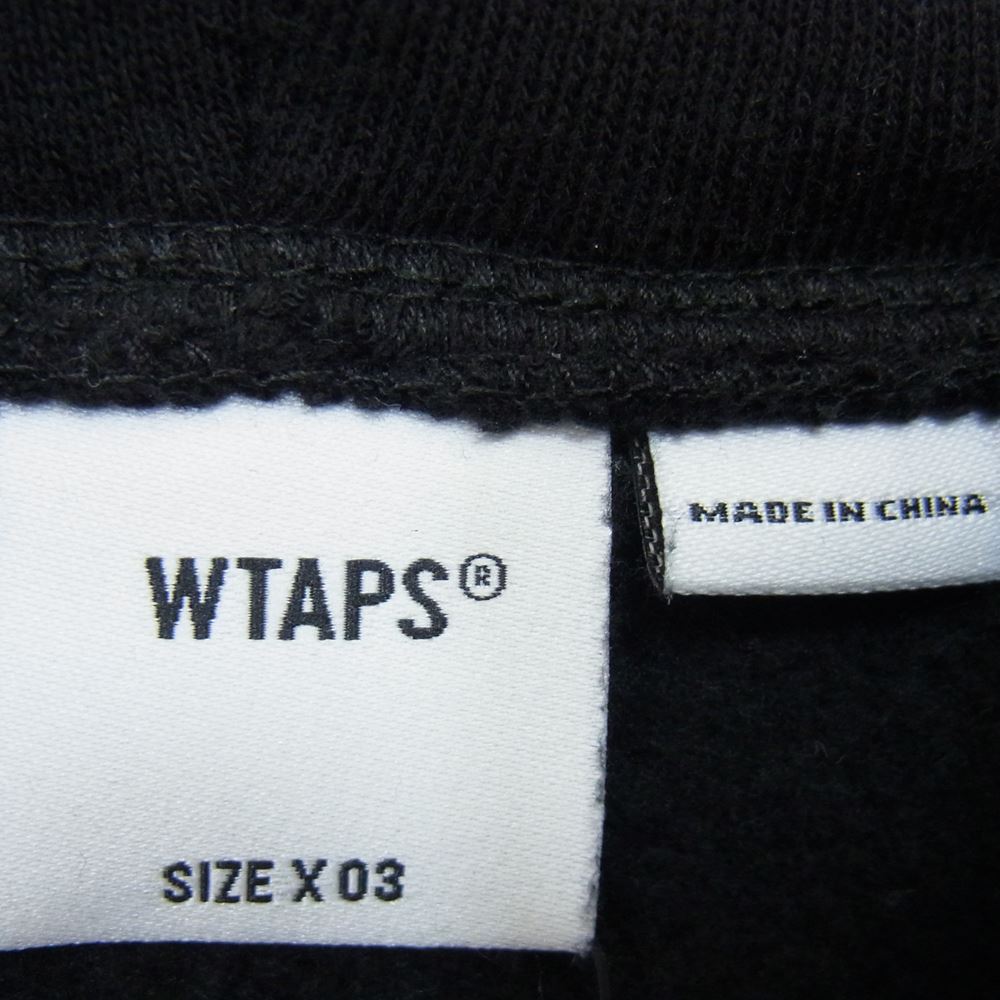 WTAPS ダブルタップス 22AW × VANS Vault ヴァンズ バンズ ヴォルト スウェット フーディー パーカー ブラック系 03【中古】