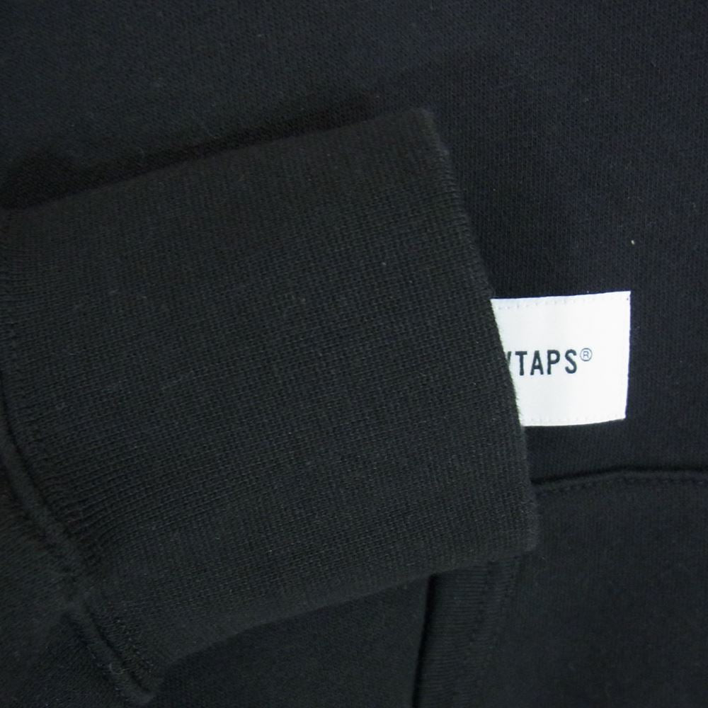 WTAPS ダブルタップス 22AW × VANS Vault ヴァンズ バンズ ヴォルト スウェット フーディー パーカー ブラック系 03【中古】