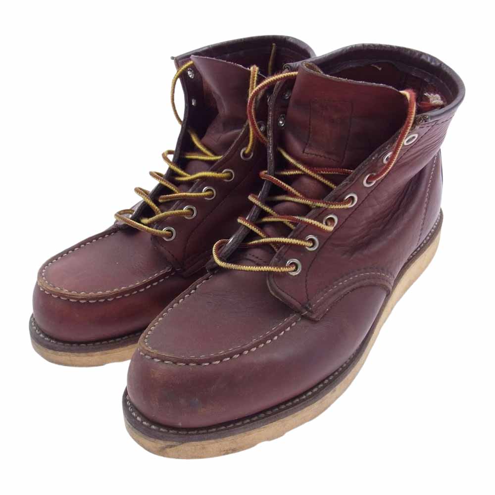 RED WING レッドウィング 9106 CLASSIC WORK IRISH SETTER クラシック アイリッシュセッター ワークブーツ ブラウン系 27.0cm【中古】
