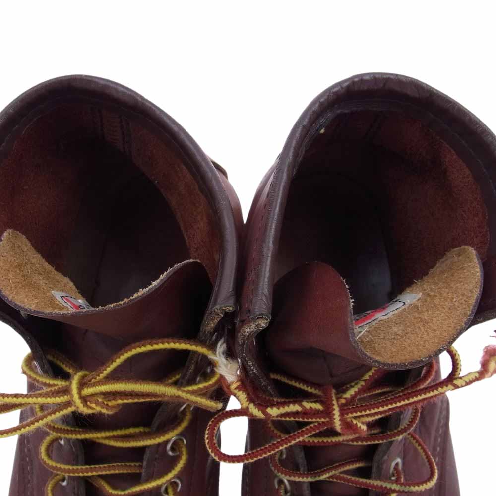 RED WING レッドウィング 9106 CLASSIC WORK IRISH SETTER クラシック アイリッシュセッター ワークブーツ ブラウン系 27.0cm【中古】