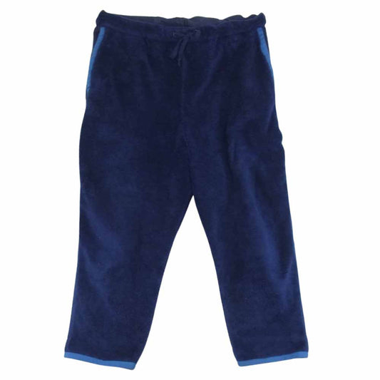 PORTER CLASSIC ポータークラシック 17AW BABY FLEECE PANTS ベビー フリース パンツ ネイビー系 M【中古】
