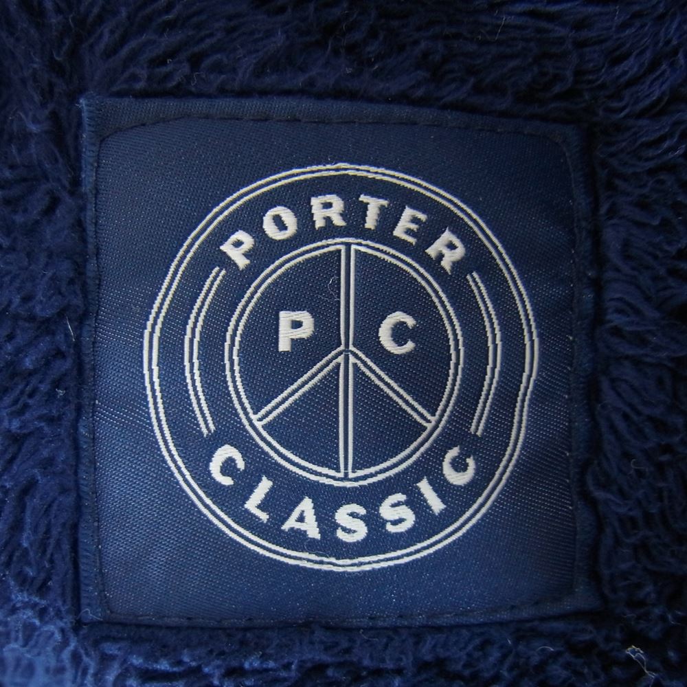 PORTER CLASSIC ポータークラシック 17AW BABY FLEECE PANTS ベビー フリース パンツ ネイビー系 M【中古】