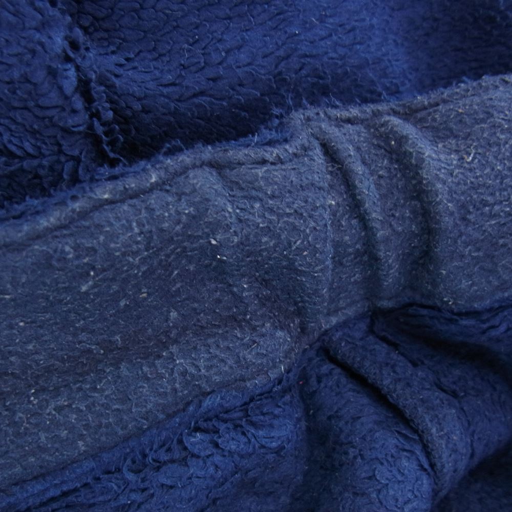 PORTER CLASSIC ポータークラシック 17AW BABY FLEECE PANTS ベビー フリース パンツ ネイビー系 M【中古】