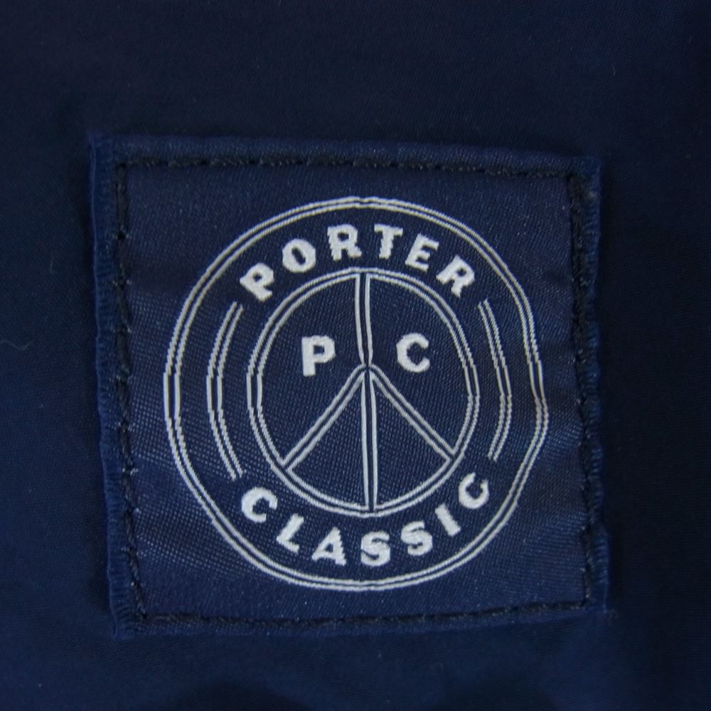 PORTER CLASSIC ポータークラシック WEATHER ウェザー ワイド ベイカー パンツ ネイビー系 3【中古】