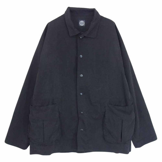 PORTER CLASSIC ポータークラシック WEATHER ウェザー シャツ コーチ ジャケット ブラック系 3【中古】