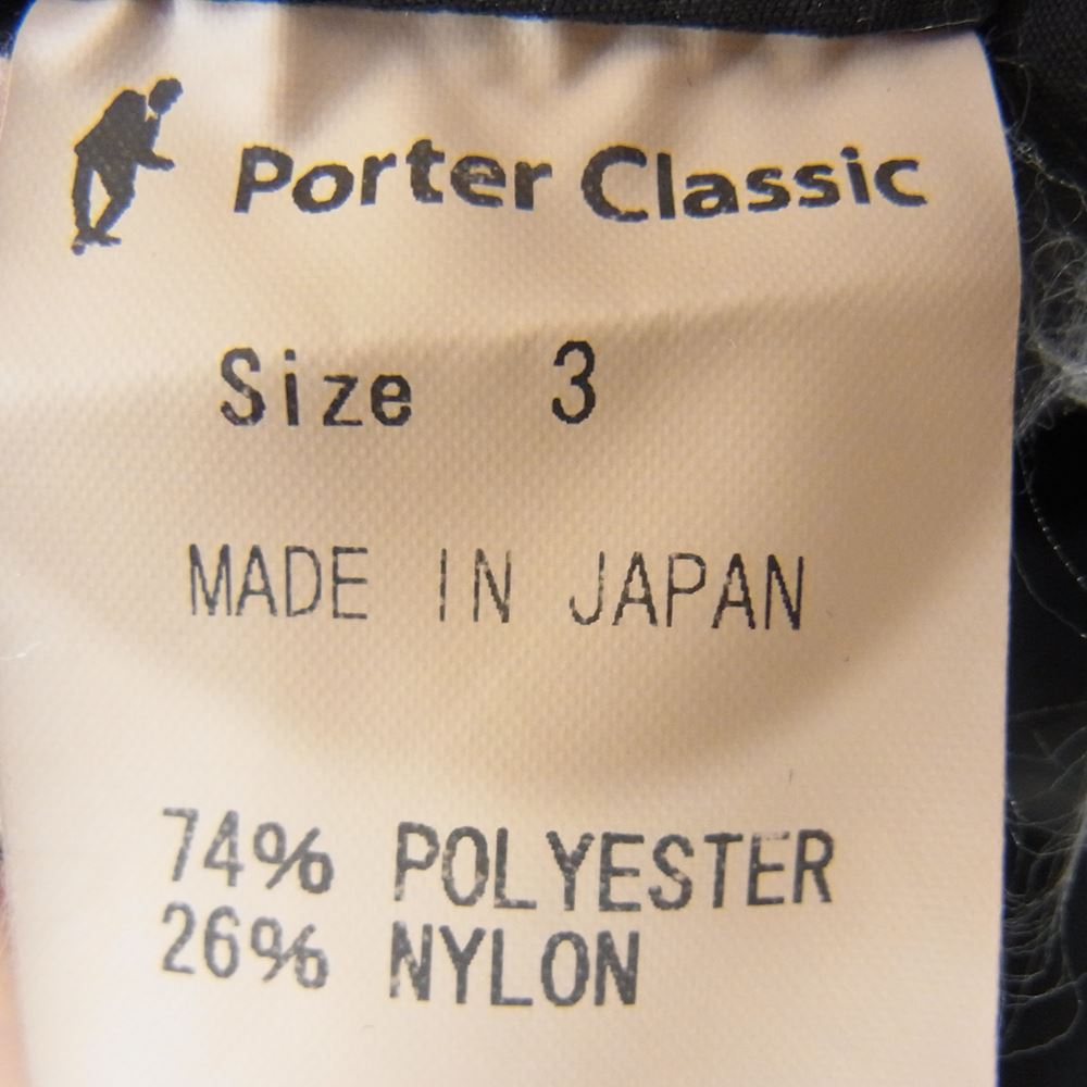 PORTER CLASSIC ポータークラシック WEATHER ウェザー シャツ コーチ ジャケット ブラック系 3【中古】