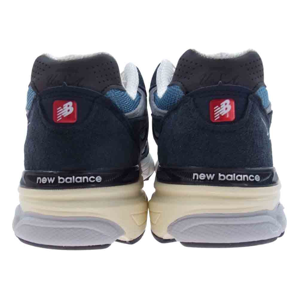 NEW BALANCE ニューバランス M990TE3 990 V3 TEDDY SANTIS テディサンティス ローカット スニーカー NAVY ネイビー ブルー系 27cm【中古】