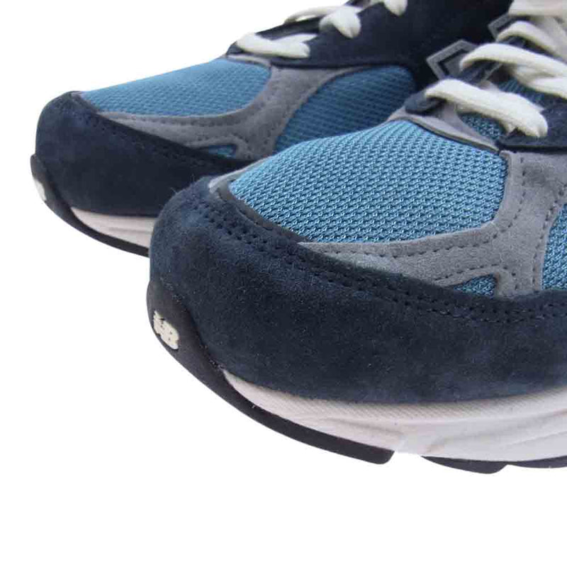 NEW BALANCE ニューバランス M990TE3 990 V3 TEDDY SANTIS テディサンティス ローカット スニーカー NAVY  ネイビー ブルー系 27cm【中古】