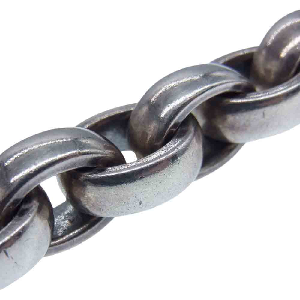 LARRY SMITH ラリースミス ROUGH AND RUGGED FACTORY EAGLE KEY CHAIN ラフアンドラゲッド ファクトリー イーグル キーチェーン ウォレットチェーン シルバー×ブラス シルバー系 F【中古】