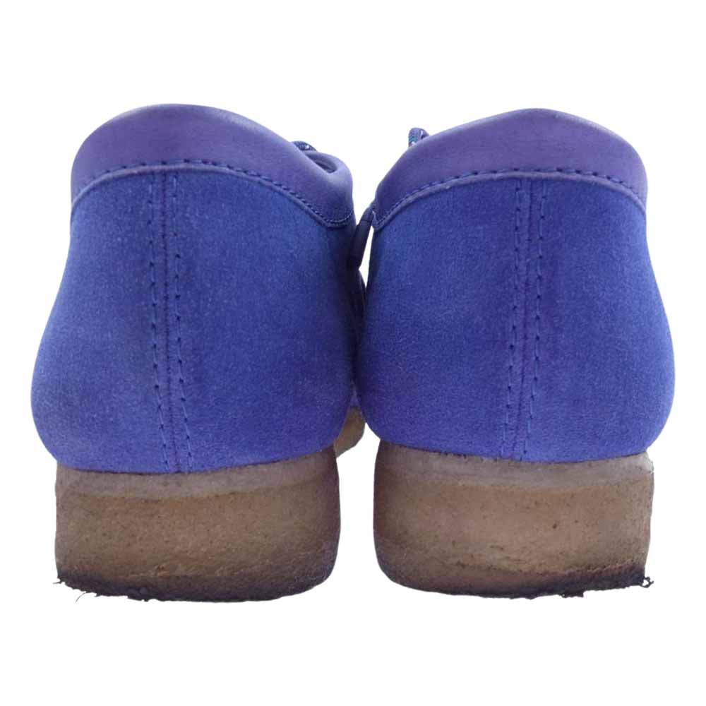 Clarks クラークス 26151270 PURPLE COMBI SUEDE  パープル コンビ スエード ワラビー シューズ パープル系 26.5cm【中古】