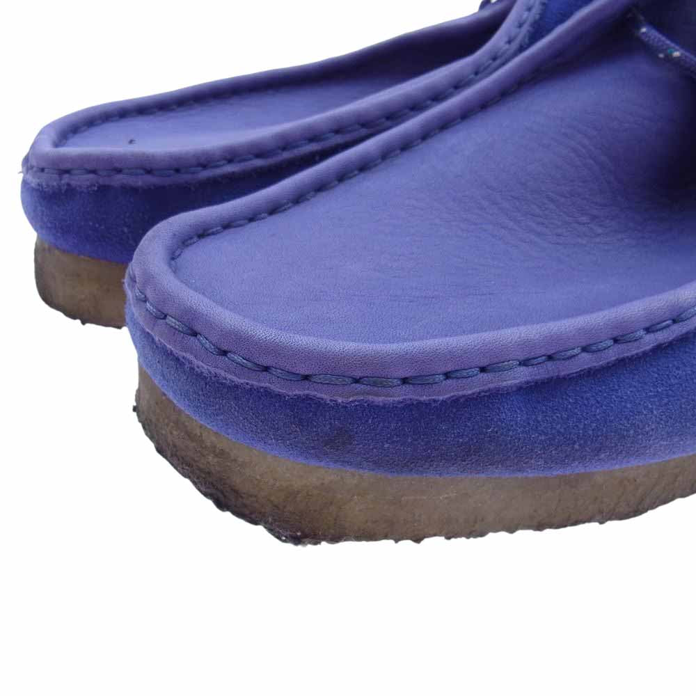 Clarks クラークス 26151270 PURPLE COMBI SUEDE  パープル コンビ スエード ワラビー シューズ パープル系 26.5cm【中古】