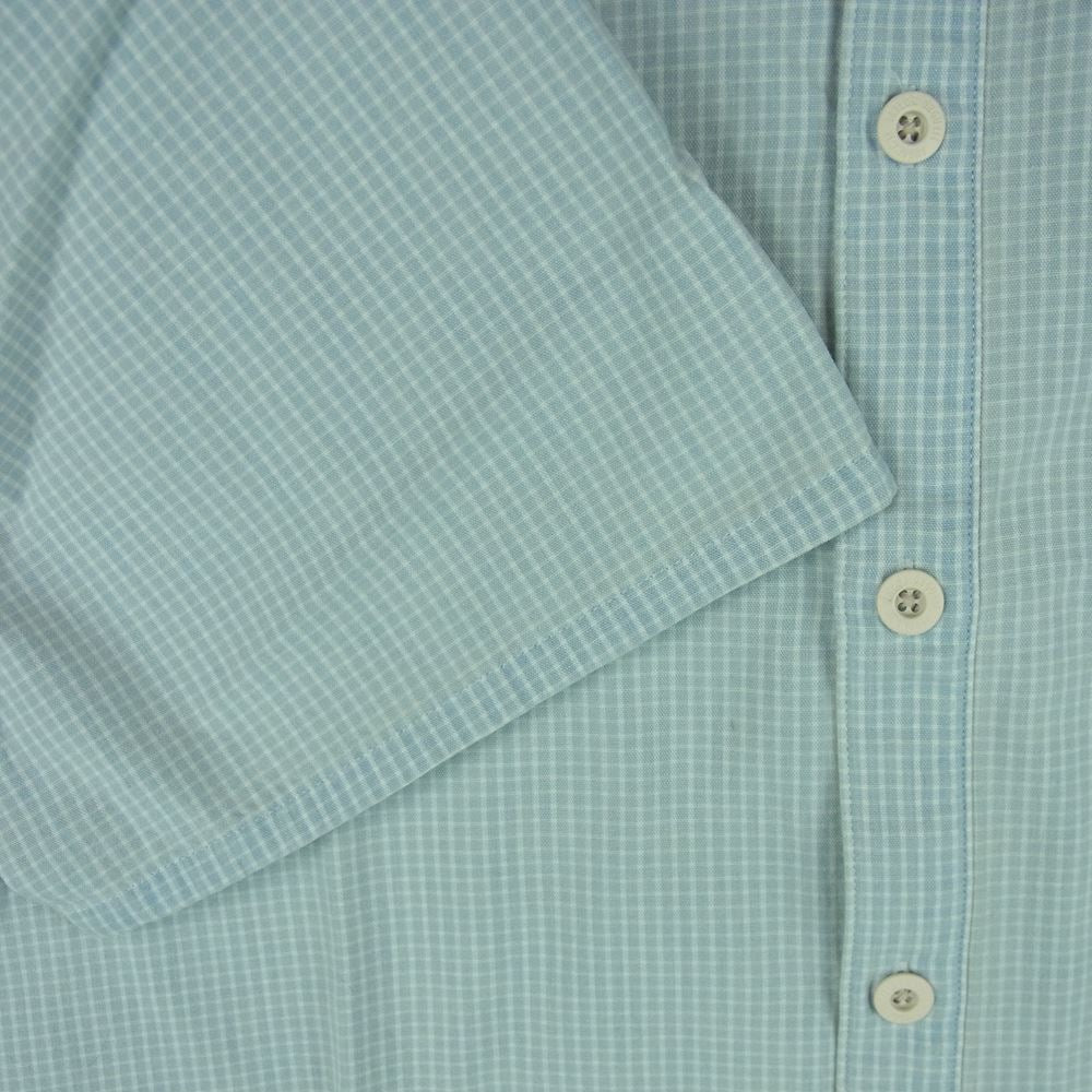 ORGUEIL オルゲイユ OR-5073B Short Sleeve Work Shirt ショート スリーブ ワーク シャツ 半袖 ライトブルー系 42【新古品】【未使用】【中古】