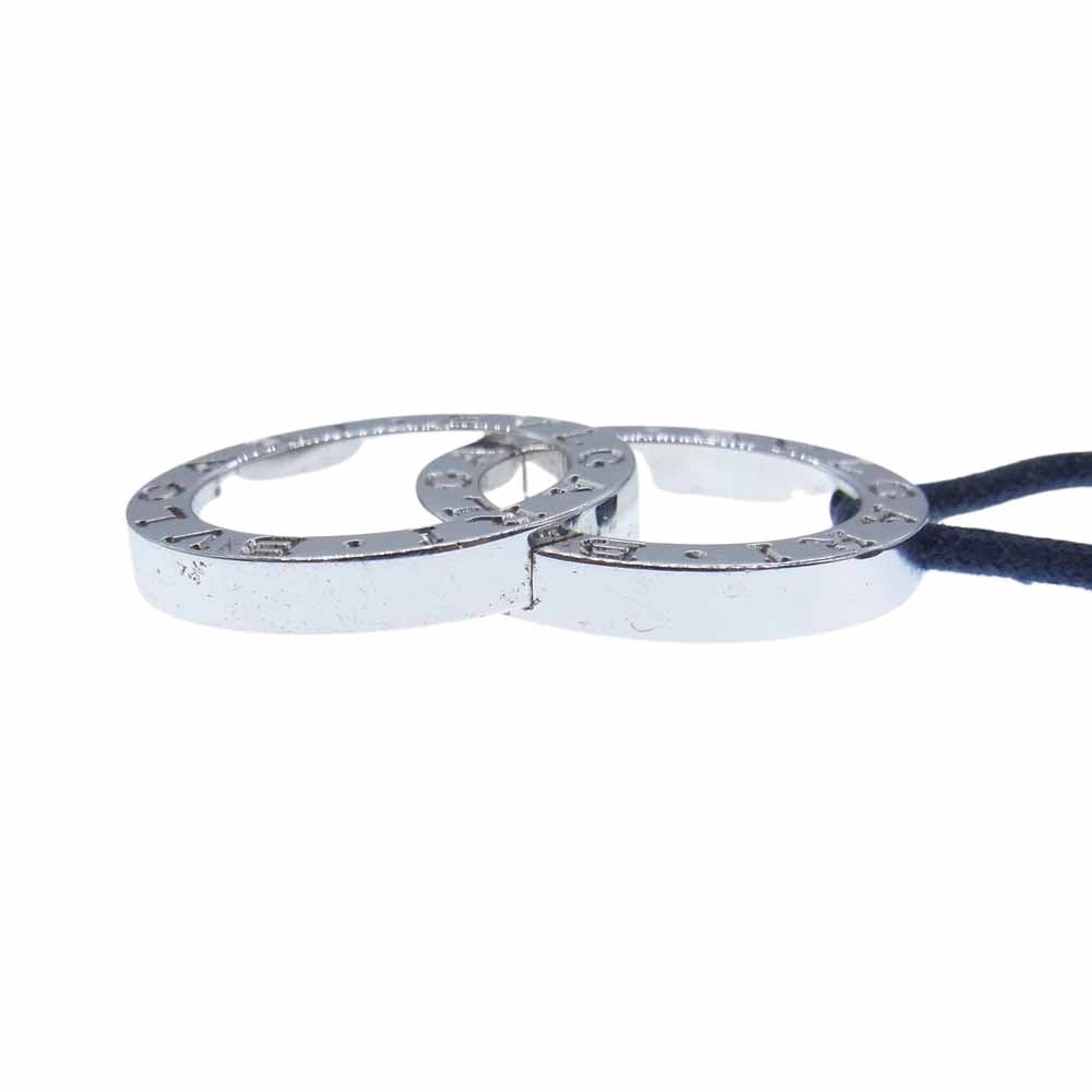 BVLGARI ブルガリ 33040 FORTUNA SMALL NECKLACE ドッピオトンド ネックレス チョーカー シルバー系 ブラック系【中古】