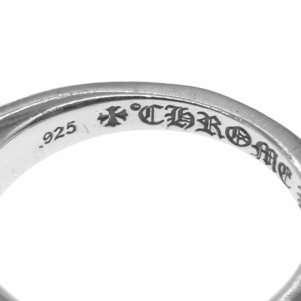 CHROME HEARTS クロムハーツ（原本無） BABY CLASSIC ベイビークラシック フローラル クロス シルバー リング シルバー系 9号【中古】