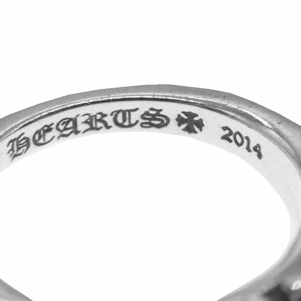 CHROME HEARTS クロムハーツ（原本無） BABY CLASSIC ベイビークラシック フローラル クロス シルバー リング シルバー系 9号【中古】