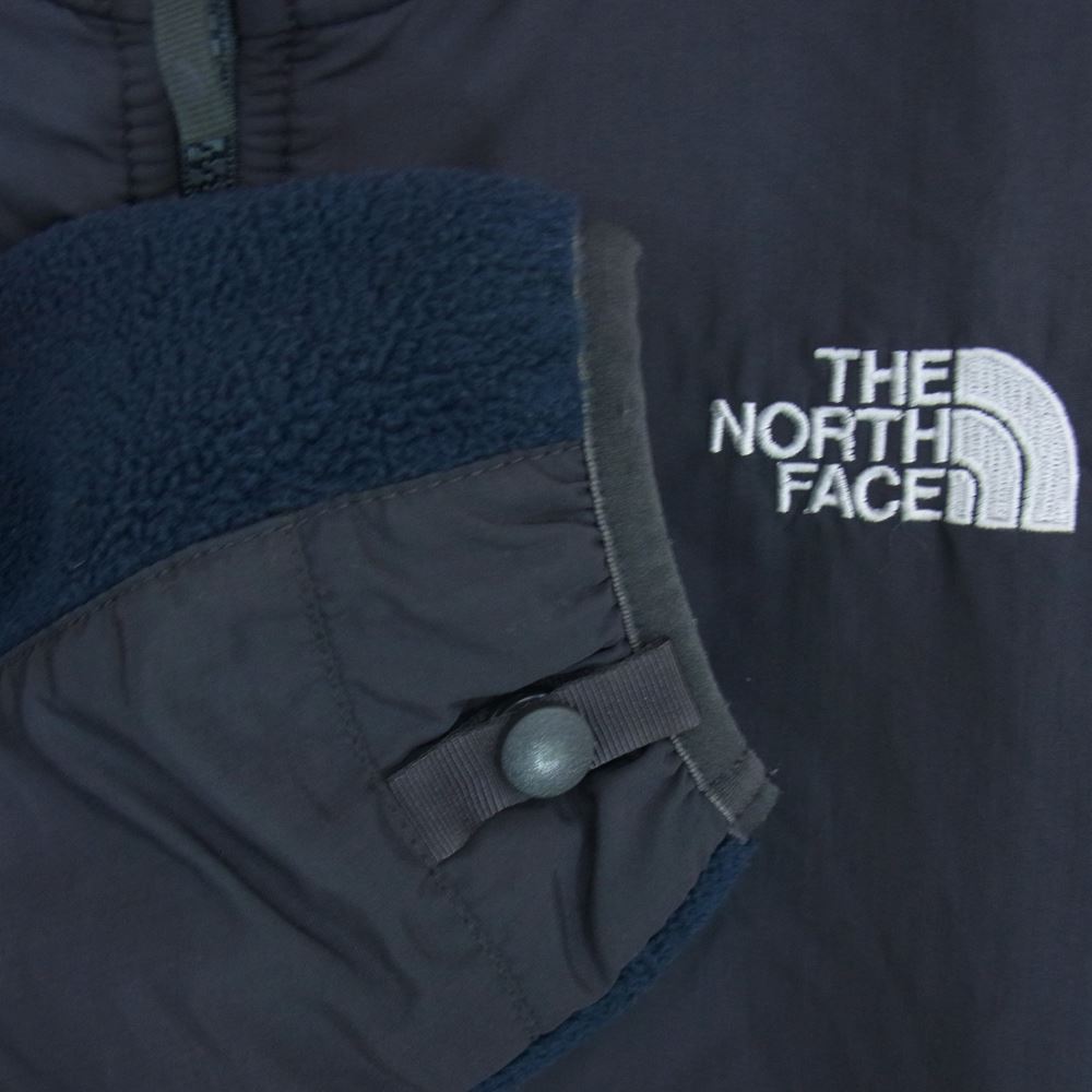 THE NORTH FACE ノースフェイス DENALI HOODIE デナリ フリース フーディ ジャケット ネイビー系 XL(キッズ)【中古】