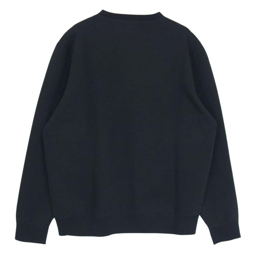 POLO RALPH LAUREN ポロ・ラルフローレン  LONG SLEEVE SWEATSHIRT クルーネック ロングスリーブ スウェット カットソー ブラック系 L【極上美品】【中古】