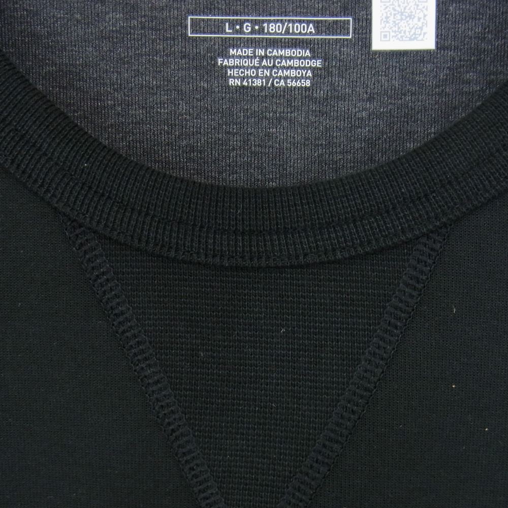 POLO RALPH LAUREN ポロ・ラルフローレン  LONG SLEEVE SWEATSHIRT クルーネック ロングスリーブ スウェット カットソー ブラック系 L【極上美品】【中古】