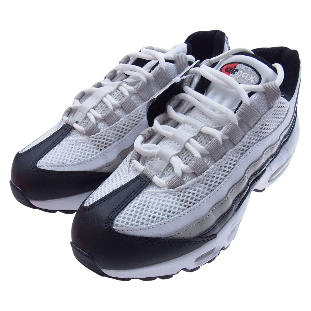 NIKE ナイキ DR2550-100 W AIR MAX 95 WHITE BLACK-LT IRON ORE ウィメンズ エア マックス 95 ローカットスニーカー ホワイト系 ブラック系 23.5cm【新古品】【未使用】【中古】