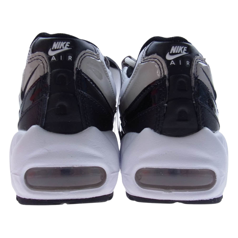 NIKE ナイキ DR2550-100 W AIR MAX 95 WHITE BLACK-LT IRON ORE ウィメンズ エア マックス 95 ローカットスニーカー ホワイト系 ブラック系 23.5cm【新古品】【未使用】【中古】