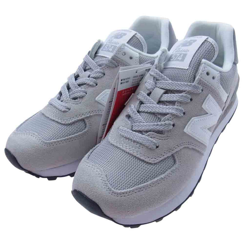 NEW BALANCE ニューバランス ML574RC2 ローカット スニーカー LIGHT GRAY  ライトグレー 23.5cm【新古品】【未使用】【中古】