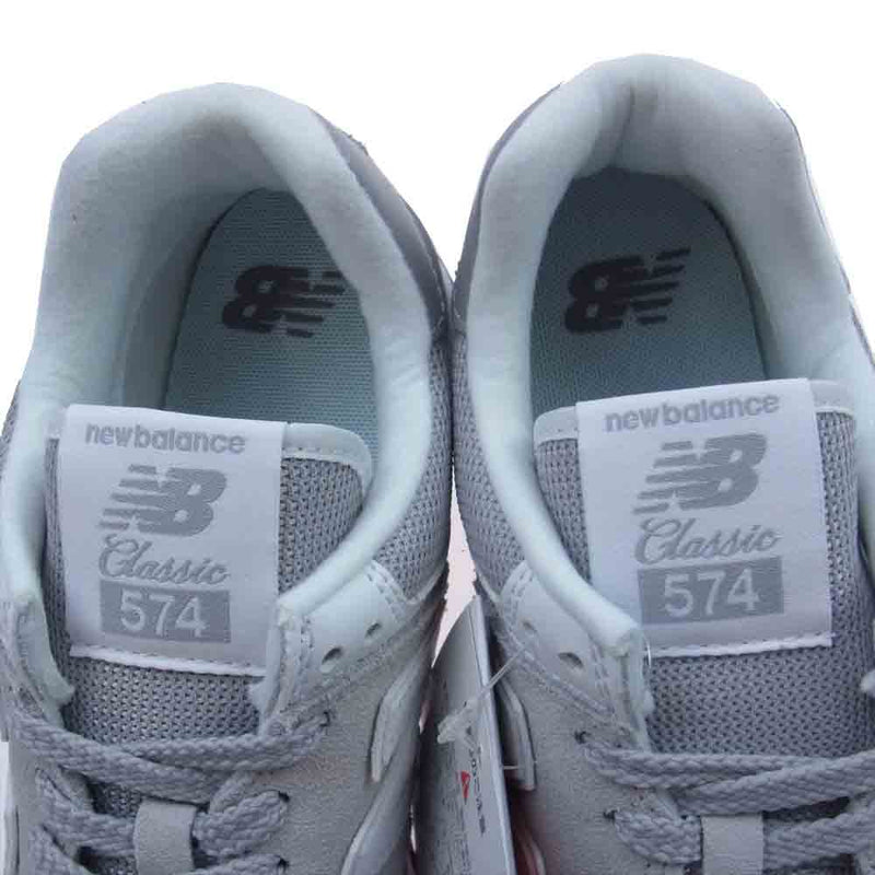 NEW BALANCE ニューバランス ML574RC2 ローカット スニーカー LIGHT GRAY  ライトグレー 23.5cm【新古品】【未使用】【中古】