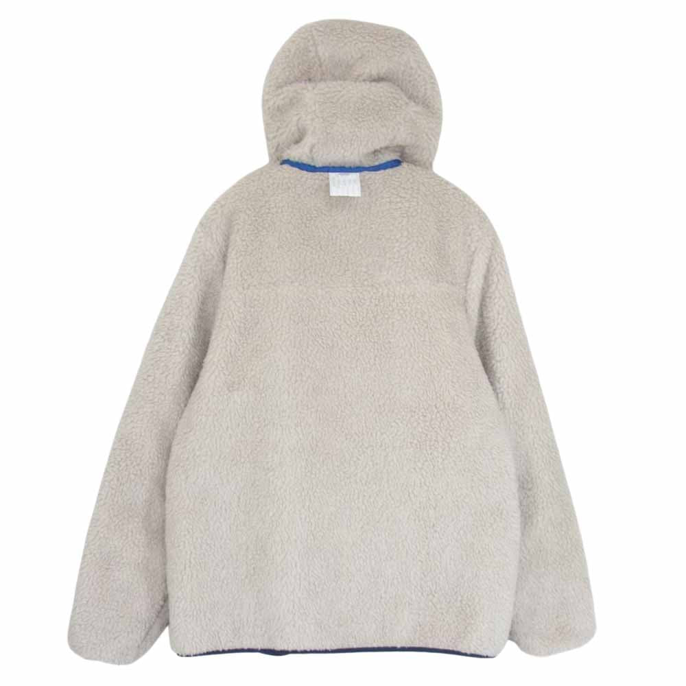 patagonia パタゴニア 21AW 68095 Reversible Ready Freddy Hoody リーバシブル ボア ジャケット  ベージュ系 XXL【中古】