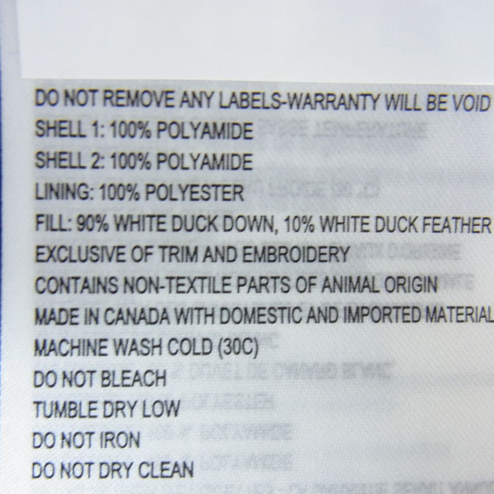 CANADA GOOSE カナダグース 5076L  国内正規品 サザビーリーグ ALLISTON ダウンジャケット ブラック系 S/P【中古】