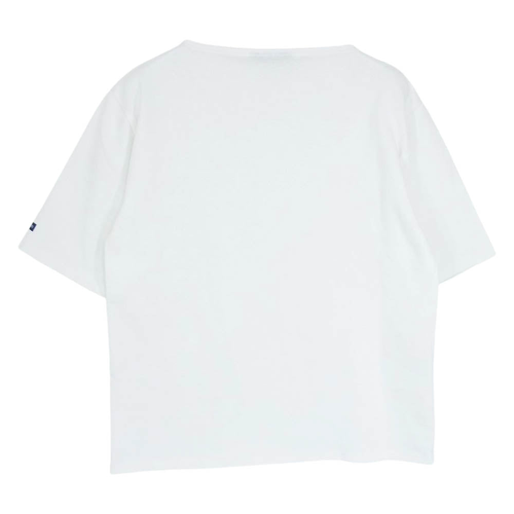 SAINT JAMES セントジェームス 03JC 1325/1U ウェッソン 半袖 カットソー ホワイト系 T3【極上美品】【中古】