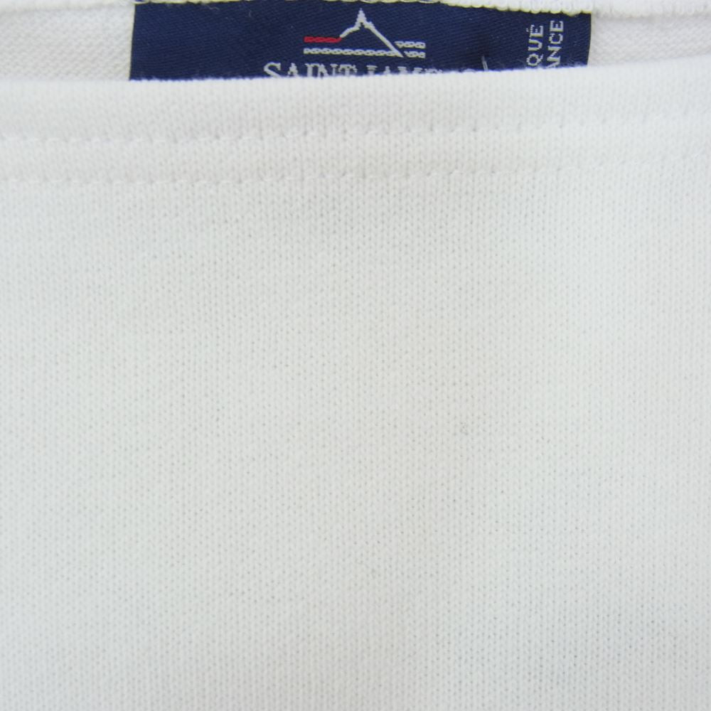 SAINT JAMES セントジェームス 03JC 1325/1U ウェッソン 半袖 カットソー ホワイト系 T3【極上美品】【中古】