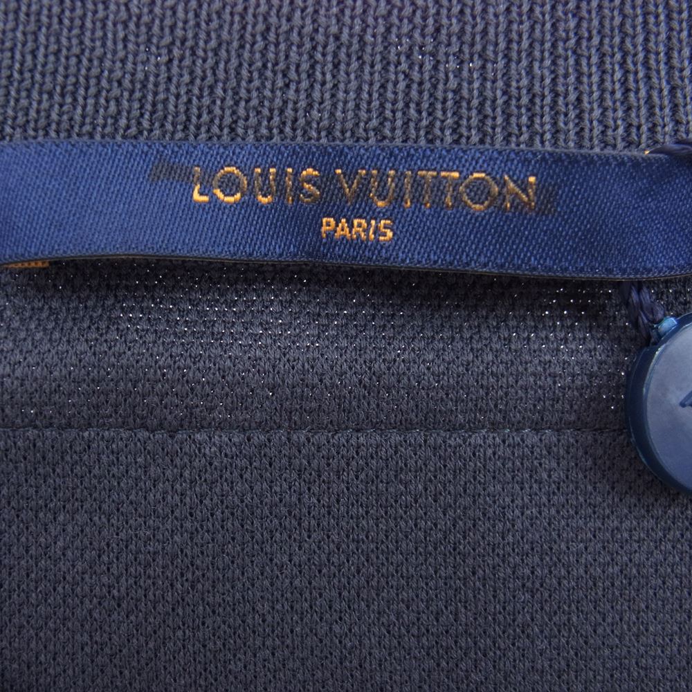 LOUIS VUITTON ルイ・ヴィトン 1A7QFP VEGETAL LACE EMBROIDERY T-SHIRT ヴェジェトゥル レース エンブロイダリー レース 刺繍 Tシャツ ダークグレー系【中古】