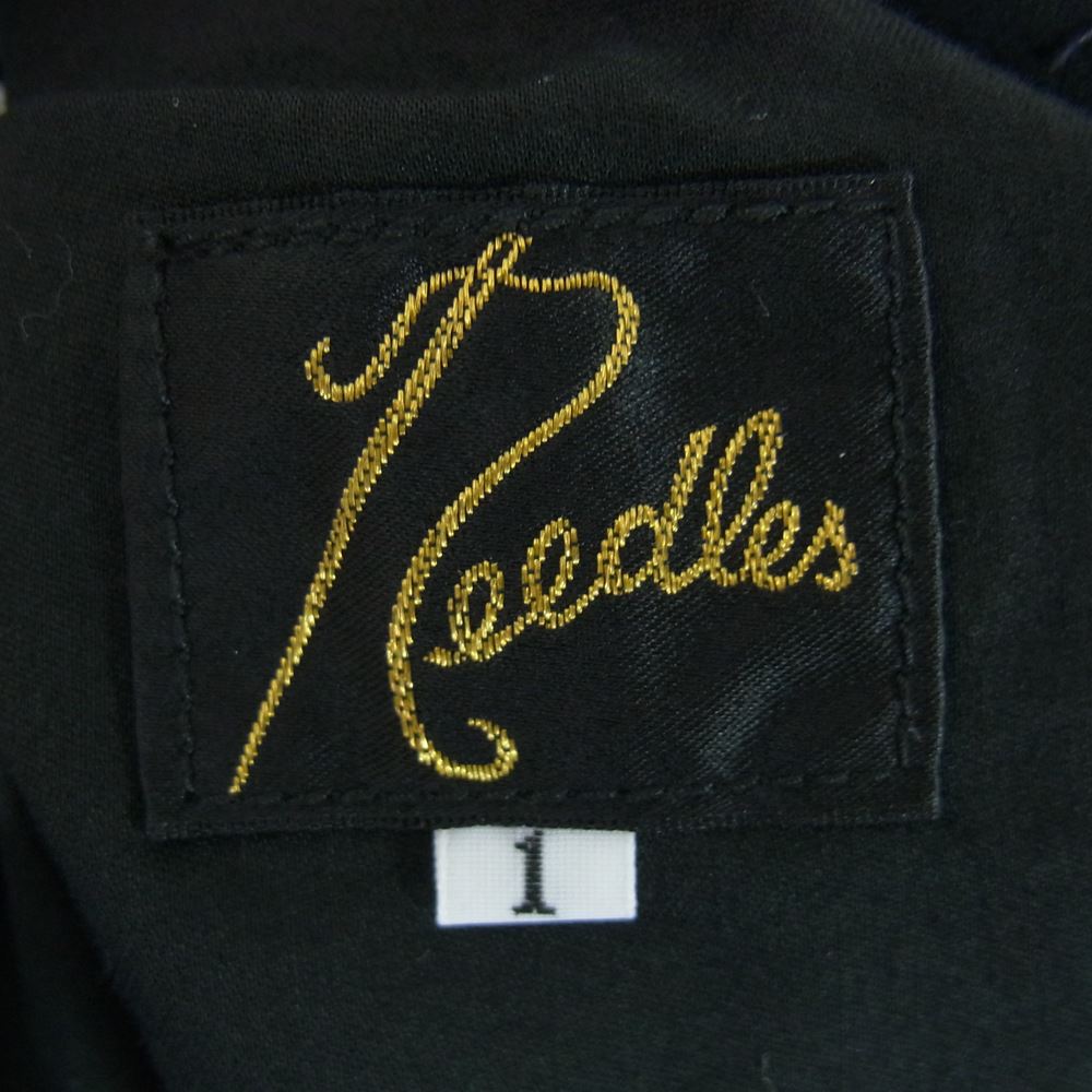 Needles ニードルス DI113 H.D. Pant-BDU ヒザデル カーゴ ワイド パンツ ブラック系 1【中古】