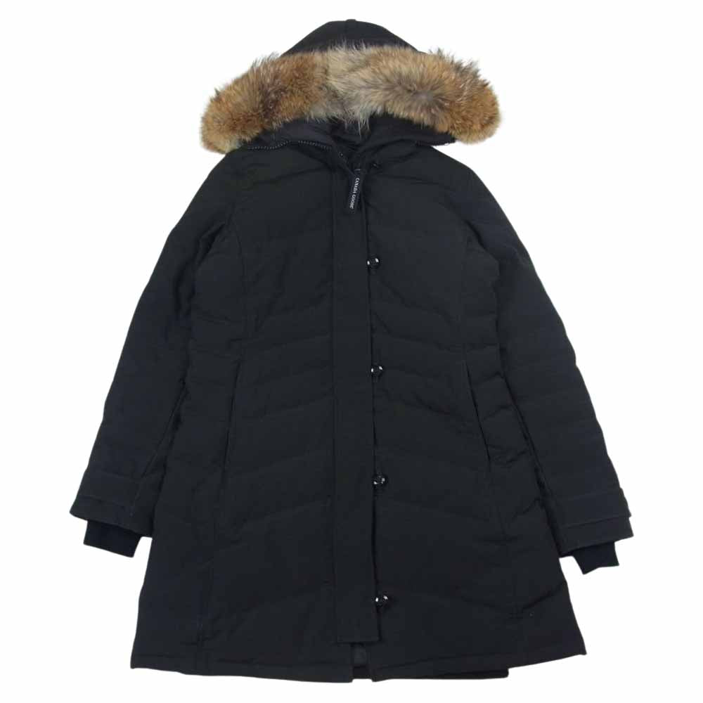 CANADA GOOSE カナダグース 2090L LORETTE PARKA  ロレット パーカー ダウン ジャケット ブラック系 M【中古】