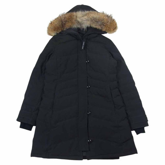 CANADA GOOSE カナダグース 2090L LORETTE PARKA  ロレット パーカー ダウン ジャケット ブラック系 M【中古】