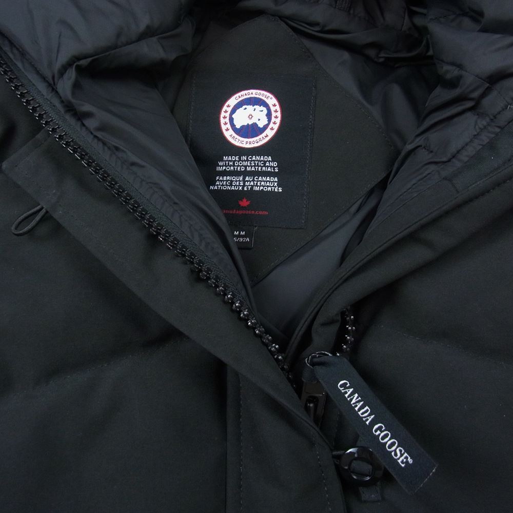 CANADA GOOSE カナダグース 2090L LORETTE PARKA  ロレット パーカー ダウン ジャケット ブラック系 M【中古】