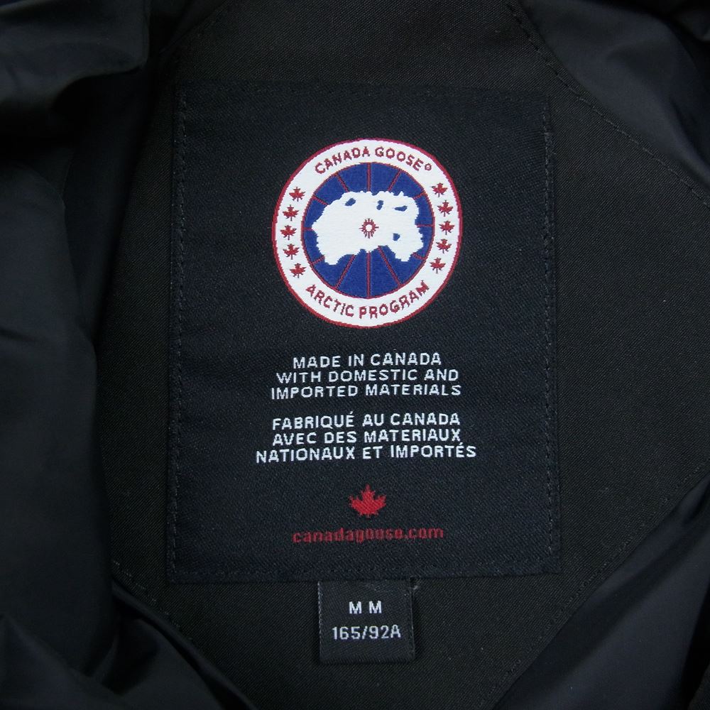 CANADA GOOSE カナダグース 2090L LORETTE PARKA  ロレット パーカー ダウン ジャケット ブラック系 M【中古】