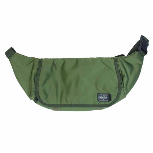 PORTER ポーター  KS21SGD06 × KAPTAIN SUNSHINE Travellers Funny Bag キャプテンサンシャイン トラベラーファニーバッグ カーキ系【中古】