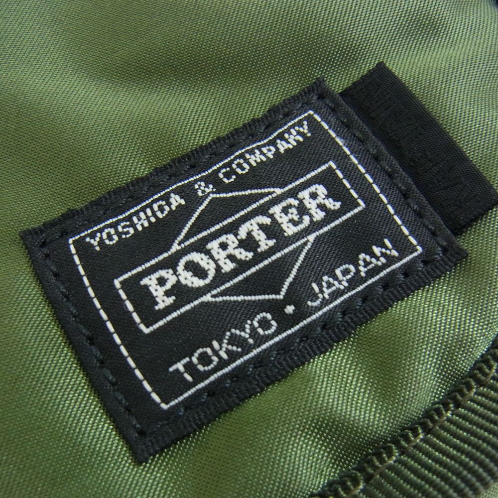 PORTER ポーター  KS21SGD06 × KAPTAIN SUNSHINE Travellers Funny Bag キャプテンサンシャイン トラベラーファニーバッグ カーキ系【中古】