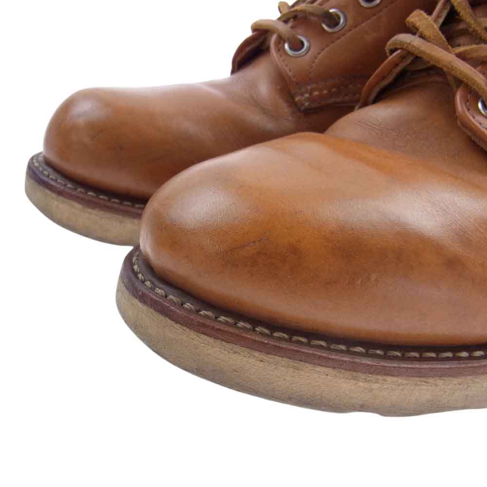 RED WING レッドウィング 9871 6inch CLASSIC ROUND TOE ブーツ ゴールドラセットセコイア　 ブラウン系 26.0cm【中古】
