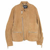 schott ショット 3191056 スウェード 羊革 レザー ライダース ジャケット ブラウン系 38【中古】